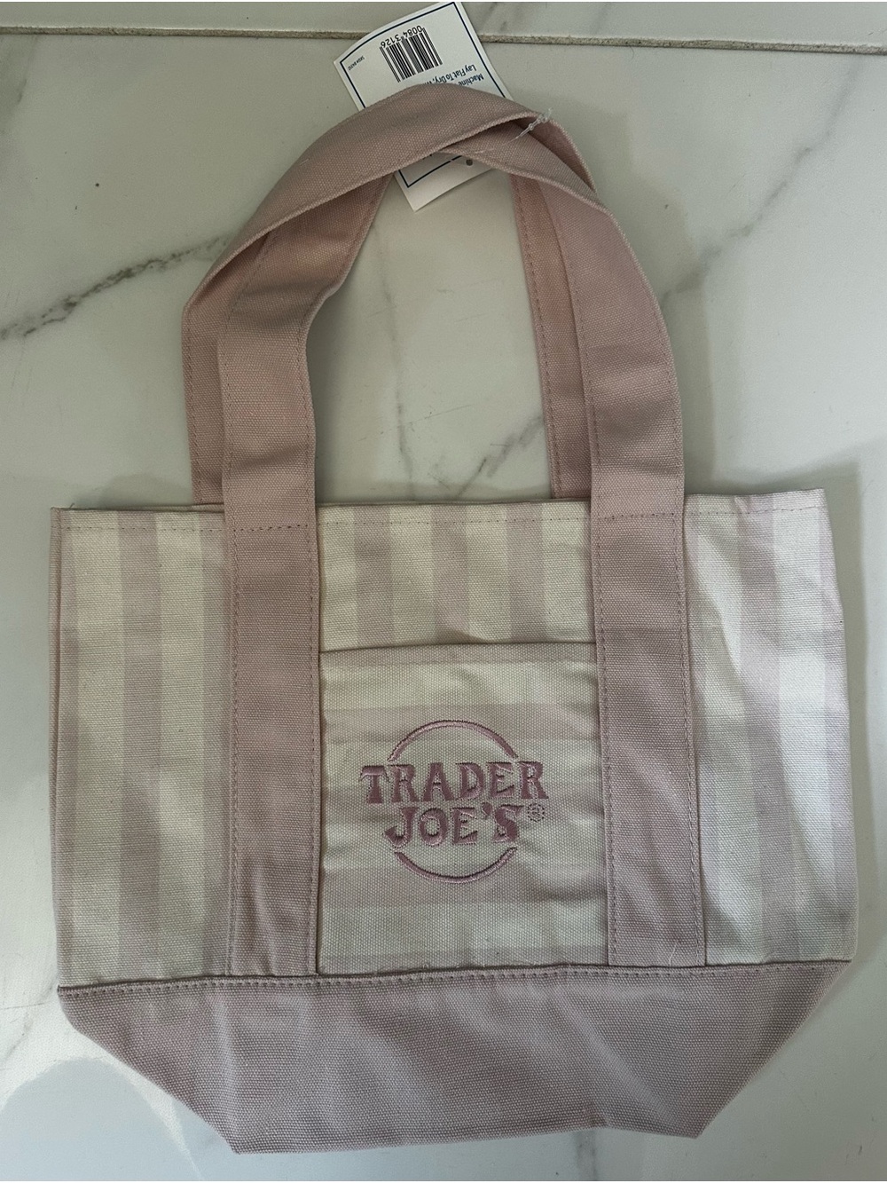 Trader Joe's Striped Tote Bag